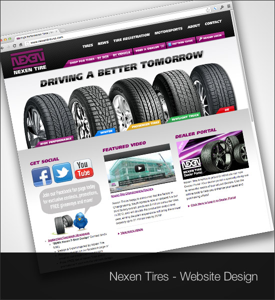Nexen Tires Homepage